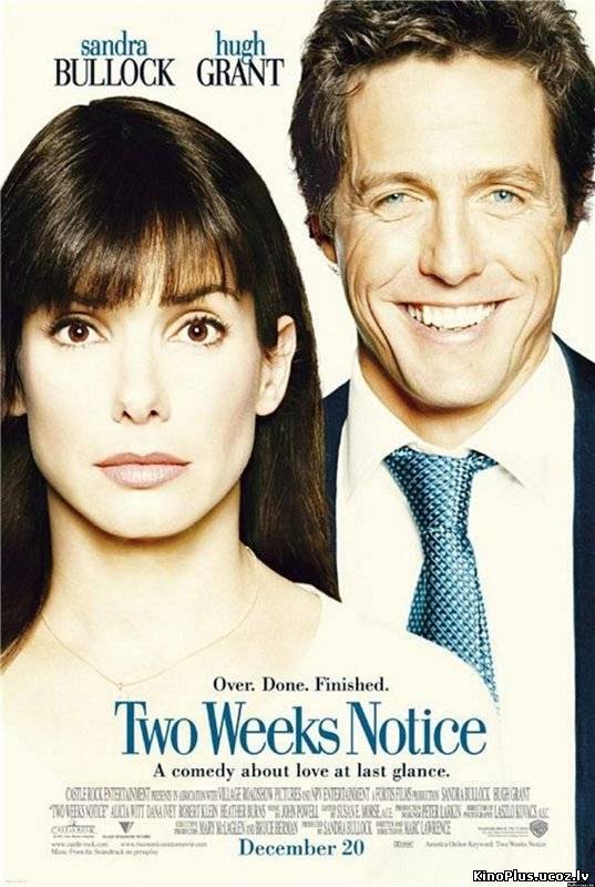 Two Weeks Notice / Divas nedēļas lai iemīlētos (2002/LAT)
